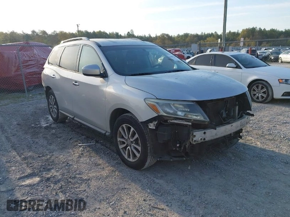 2015 Nissan Pathfinder SV с VIN 5N1AR2MM0FC686224, выставлен на аукционе IAAI как лот 41887640 с пробегом 166 379 миль миль и . История ставок и продаж доступна на DreamBid. Изображение 1.