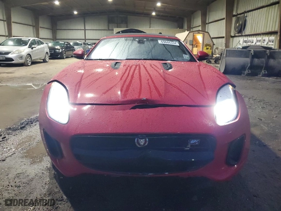 2020 Jaguar F-TYPE P300 with VIN SAJDD5GX8LCK65615, listed as a Copart auction lot 69666334 with NaN miles and Salvage Title. Bid and sale history available at carsss.com. Image 5.