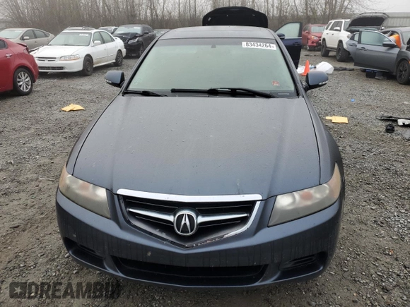 2005 Acura TSX z VIN JH4CL95875C028972, wystawiony jako Copart lot #83434264 z przebiegiem 242 908 mil mil oraz Czysty tytuł • Clean title. Historia ofert i sprzedaży dostępna na DreamBid. Obrazek 5.
