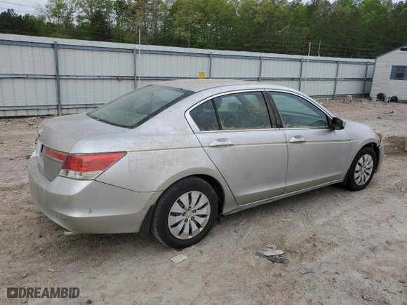 2011 Honda Accord Sdn LX with VIN 1HGCP2F39BA088146, listed as a Copart auction lot 54145175 with 370,213 mi miles and Clean Title. Bid and sale history available at carsss.com. Image 3.