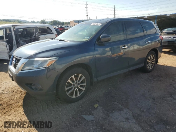 2014 Nissan Pathfinder Platinum with VIN 5N1AR2MN6EC614838, listed as a Copart auction lot 64831045 with 204,516 mi miles and Non repairable. Bid and sale history available at DreamBid. Image 1.
