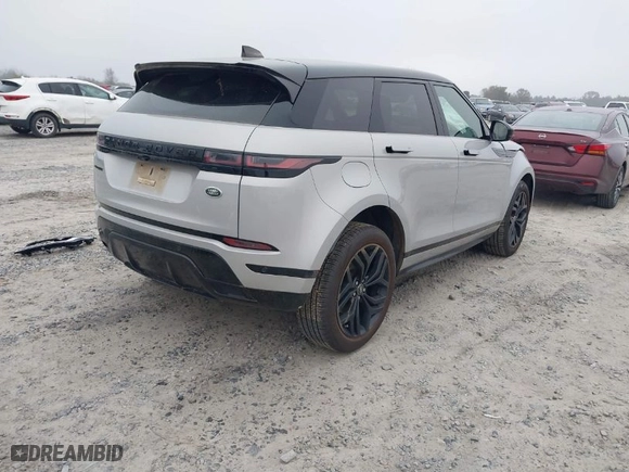 2023 Land Rover Range Rover Evoque R-Dynamic S with VIN SALZT2FX4PH198701, listed as a IAAI auction lot 41206686 with 48,942 mi miles. Bid and sale history available at carsss.com. Image 4.
