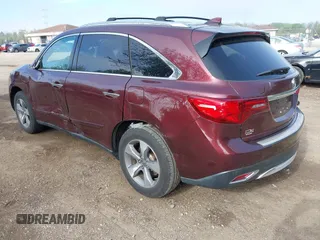 2014 Acura MDX with VIN 5FRYD4H22EB031441, listed as a IAAI auction lot 42233199 with 193,784 mi miles and . Bid and sale history available at DreamBid. Image 3.