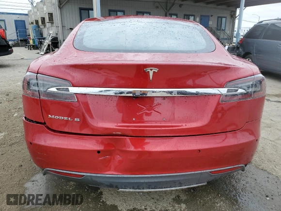 2016 Tesla Model S 70 with VIN 5YJSA1E18GF131881, listed as a Copart auction lot 54513134 with 133,785 mi miles and Salvage title. Bid and sale history available at DreamBid. Image 6.