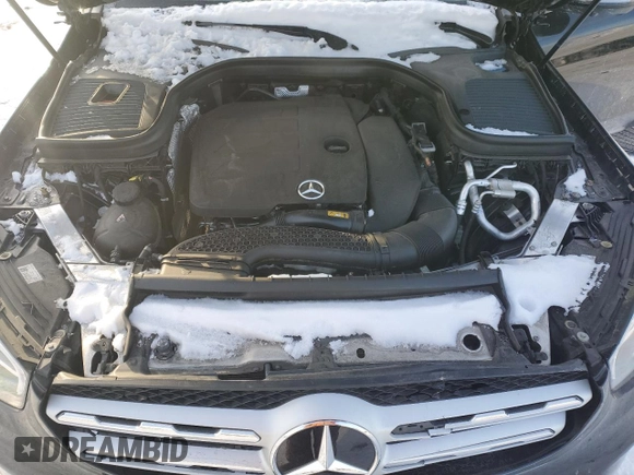 2022 Mercedes-Benz GLC 300 with VIN W1N0G8EB7NV353357, listed as a Copart auction lot 45248695 with 9,085 mi miles and Salvage Title. Bid and sale history available at DreamBid. Image 12.