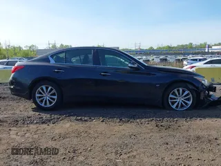 2014 Infiniti Q50 Sport with VIN JN1BV7AR4EM695845, listed as a IAAI auction lot 42147456 with 152,473 mi miles and . Bid and sale history available at DreamBid. Image 13.