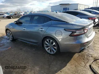 2020 Nissan Maxima Platinum with VIN 1N4AA6FVXLC380674, listed as a Copart auction lot 36860834 with 47,516 mi miles and Clean Title. Bid and sale history available at DreamBid. Image 2.