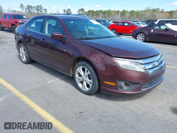 2012 Ford Fusion SE with VIN 3FAHP0HA5CR171218, listed as a IAAI auction lot 41810542 with 240,261 mi miles. Bid and sale history available at carsss.com. Image 1.