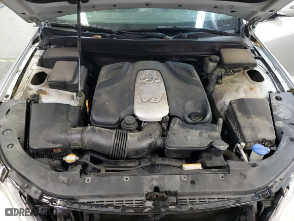 2010 Hyundai Genesis with VIN KMHGC4DF5AU100886, listed as a Copart auction lot 80949054 with 187,780 mi miles and Salvage Title. Bid and sale history available at carsss.com. Image 11.