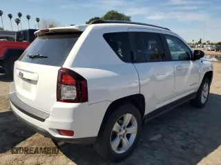 2016 Jeep Compass Sport with VIN 1C4NJDBB4GD511836, listed as a Copart auction lot 49989595 with 106,850 mi miles and Salvage Title. Bid and sale history available at carsss.com. Image 3.