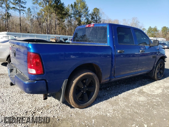 2018 Ram 1500 Tradesman with VIN 1C6RR6KG2JS285565, listed as a Copart auction lot 42364585 with 72,693 mi miles and Salvage title. Bid and sale history available at DreamBid. Image 3.