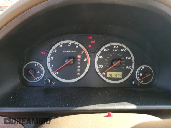 2003 Honda CR-V LX z VIN SHSRD78463U139740, wystawiony jako Copart lot #51506825 z przebiegiem 141 474 mil mil oraz Szkoda całkowita • Salvage title. Historia ofert i sprzedaży dostępna na DreamBid. Obrazek 9.