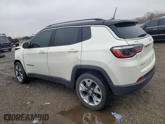 2021 Jeep Compass Limited with VIN 3C4NJDCB9MT544254, listed as a Copart auction lot 47752895 with 35,197 mi miles and Salvage Title. Bid and sale history available at carsss.com. Image 2.