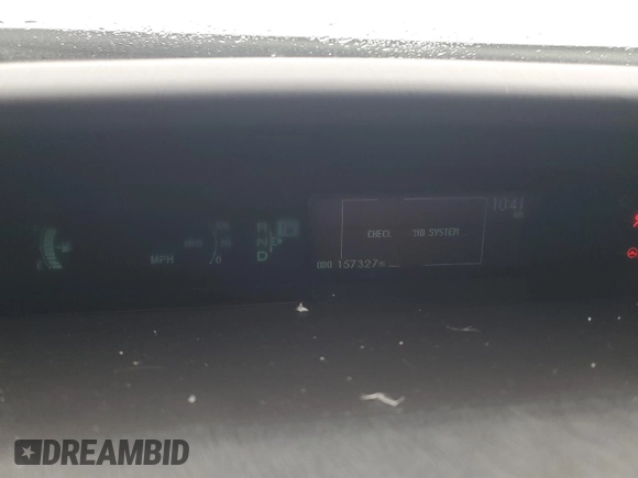 2011 Toyota Prius I with VIN JTDKN3DU2B0266681, listed as a Copart auction lot 43855645 with 157,327 mi miles and Salvage Title. Bid and sale history available at DreamBid. Image 9.