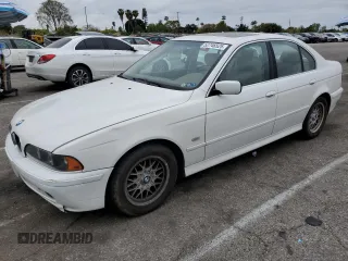 2001 BMW 5 Series 525i z VIN WBADT43461GX20021, wystawiony jako Copart lot #52746525 z przebiegiem 66 222 mil mil oraz Szkoda całkowita • Salvage title. Historia ofert i sprzedaży dostępna na DreamBid. Obrazek 1.