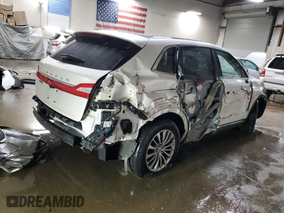 2016 Lincoln MKX Select with VIN 2LMTJ6KRXGBL55260, listed as a Copart auction lot 50602375 with 98,894 mi miles and Salvage Title. Bid and sale history available at DreamBid. Image 3.