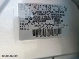 2013 Nissan Sentra SV with VIN 3N1AB7AP7DL656677, listed as a Copart auction lot 51105045 with 161,059 mi miles and Clean Title. Bid and sale history available at carsss.com. Image 12.
