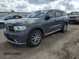 2017 Dodge Durango SXT z VIN 1C4RDHAGXHC936448, wystawiony jako Copart lot #54899925 z przebiegiem 118 963 mil mil oraz Czysty tytuł • Clean title. Historia ofert i sprzedaży dostępna na DreamBid. Obrazek 1.