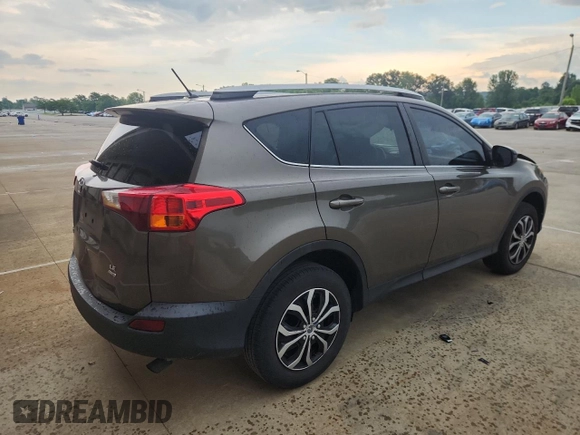 2015 Toyota RAV4 LE with VIN 2T3BFREV9FW391217, listed as a Copart auction lot 61019525 with 84,908 mi miles and Salvage title. Bid and sale history available at DreamBid. Image 3.