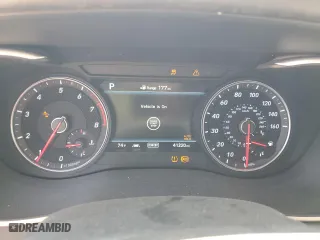 2019 Genesis G70 2.0T Advanced with VIN KMTG44LA1KU014890, listed as a Copart auction lot 52154034 with 41,220 mi miles and Salvage Title. Bid and sale history available at carsss.com. Image 9.
