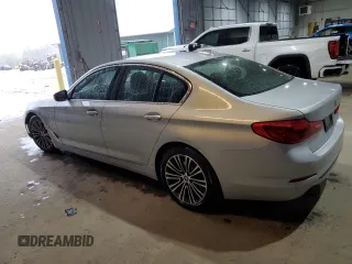 2019 BMW 5 Series 530e xDrive with VIN WBAJB1C56KB376895, listed as a Copart auction lot 74907304 with 58,783 mi miles and Salvage title. Bid and sale history available at DreamBid. Image 2.