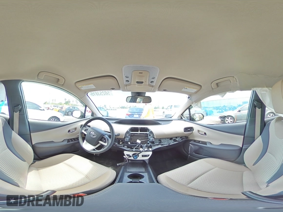 2017 Toyota Prius Two с VIN JTDKBRFU9H3045286, выставлен на аукционе Copart как лот 50253815 с пробегом 28 048 миль миль и Списание • Salvage title. История ставок и продаж доступна на DreamBid. Изображение 15.