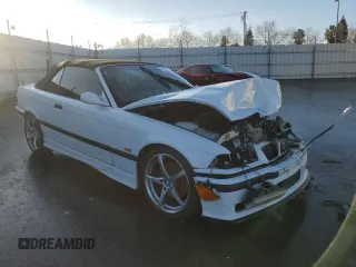 1999 BMW 3 Series M3 with VIN WBSBK0336XEC41367, listed as a Copart auction lot 41524845 with 0 mi miles and Salvage Title. Bid and sale history available at carsss.com. Image 4.