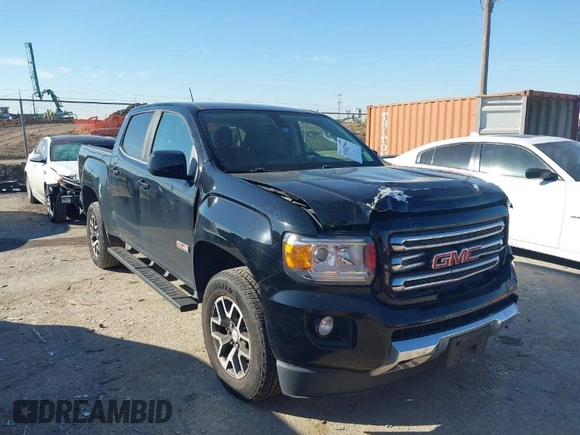 2016 GMC Canyon 4WD SLE with VIN 1GTG6CE30G1381435, listed as a IAAI auction lot 41642964 with 130,490 mi miles. Bid and sale history available at carsss.com. Image 1.