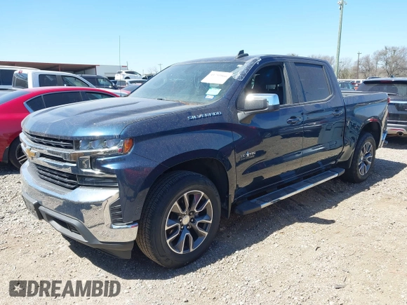2020 Chevrolet Silverado 1500 LT with VIN 3GCPWCED6LG256184, listed as a IAAI auction lot 41759866 with 38,388 mi miles. Bid and sale history available at carsss.com. Image 17.