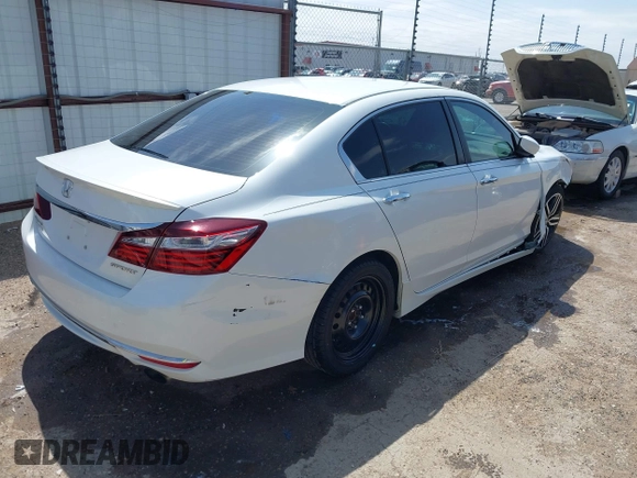 2016 Honda Accord Sport with VIN 1HGCR2F53GA047711, listed as a IAAI auction lot 42080322 with 211,635 mi miles and . Bid and sale history available at DreamBid. Image 4.