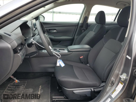 2024 Nissan Sentra SV with VIN 3N1AB8CV7RY354799, listed as a Copart auction lot 55519525 with 21,175 mi miles and Clean Title. Bid and sale history available at DreamBid. Image 7.