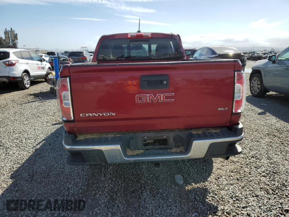 2018 GMC Canyon 4WD SLT with VIN 1GTP6DE16J1136652, listed as a Copart auction lot 45776315 with 138,469 mi miles and Salvage Title. Bid and sale history available at DreamBid. Image 6.