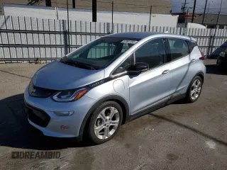 2017 Chevrolet Bolt EV LT with VIN 1G1FW6S06H4189520, listed as a Copart auction lot 87861385 with 43,184 mi miles and Salvage Title. Bid and sale history available at carsss.com. Image 1.