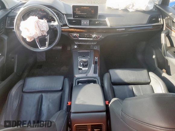 2018 Audi Q5 Premium Plus with VIN WA1BNAFY2J2167442, listed as a Copart auction lot 52931425 with 73,544 mi miles and Salvage Title. Bid and sale history available at DreamBid. Image 8.