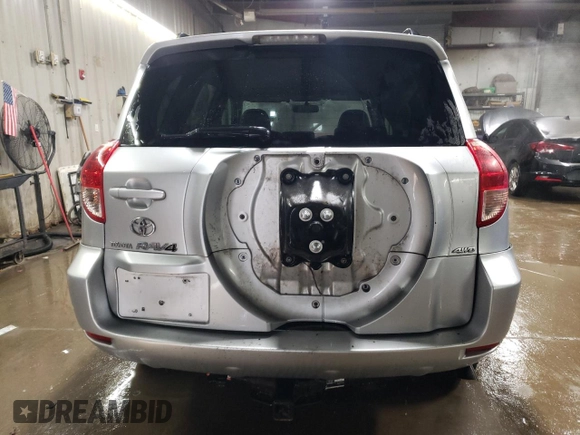 2007 Toyota RAV4 with VIN JTMBK33V175031301, listed as a Copart auction lot 88950405 with 92,502 mi miles and Salvage Title. Bid and sale history available at carsss.com. Image 6.