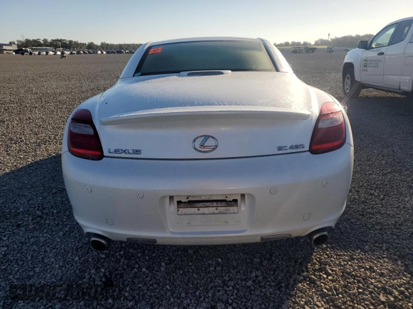 2007 Lexus SC 430 with VIN JTHFN45YX79011643, listed as a Copart auction lot 77860834 with Not Provided miles and Salvage Title. Bid and sale history available at DreamBid. Image 6.