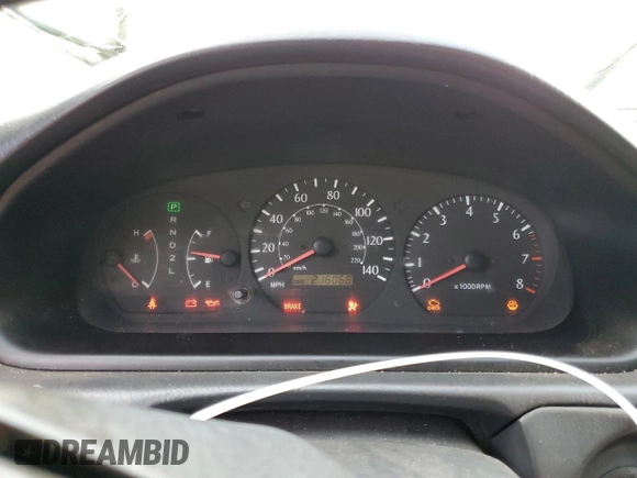 2000 Toyota Solara SE with VIN 2T1CG22PXYC398348, listed as a Copart auction lot 74207024 with 216,068 mi miles and Salvage Title. Bid and sale history available at DreamBid. Image 9.