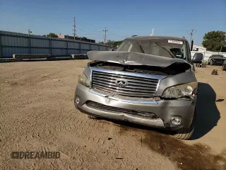 2012 Infiniti QX56 8-passenger with VIN JN8AZ2ND8C9715162, listed as a Copart auction lot 71669624 with 0 mi miles and Salvage Title. Bid and sale history available at carsss.com. Image 12.