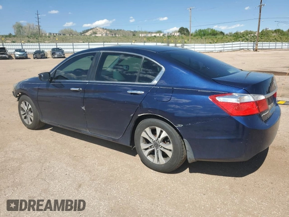 2014 Honda Accord LX z VIN 1HGCR2F32EA006675, wystawiony jako Copart lot #56894015 z przebiegiem 204 330 mil mil oraz Szkoda całkowita • Salvage title. Historia ofert i sprzedaży dostępna na DreamBid. Obrazek 2.