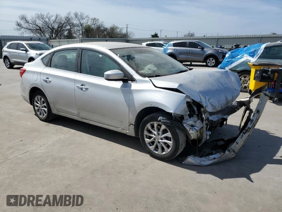 2019 Nissan Sentra SV with VIN 3N1AB7AP6KY339442, listed as a Copart auction lot 49422205 with 109,293 mi miles and Clean Title. Bid and sale history available at DreamBid. Image 4.