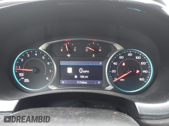 2020 Chevrolet Traverse RS with VIN 1GNEVJKW7LJ308092, listed as a IAAI auction lot 42061333 with 71,743 mi miles and . Bid and sale history available at DreamBid. Image 7.