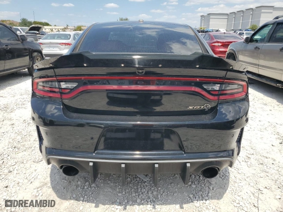 2021 Dodge Charger SRT Hellcat Widebody with VIN 2C3CDXL93MH660916, listed as a Copart auction lot 51233805 with 27,729 mi miles and Clean Title. Bid and sale history available at carsss.com. Image 6.