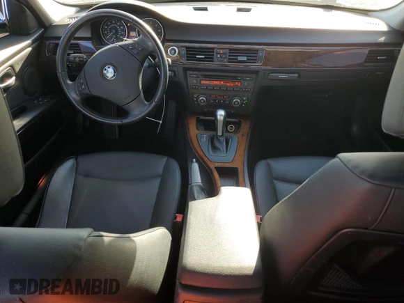 2007 BMW 3 Series 328i with VIN WBAVC53537FZ74075, listed as a Copart auction lot 52943835 with 107,117 mi miles and Salvage Title. Bid and sale history available at carsss.com. Image 8.
