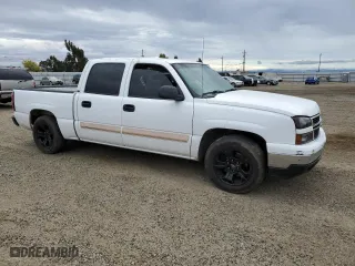 2006 Chevrolet Silverado 1500 LT3 with VIN 2GCEC13Z861275884, listed as a Copart auction lot 76146104 with 0 mi miles and Salvage Title. Bid and sale history available at carsss.com. Image 4.