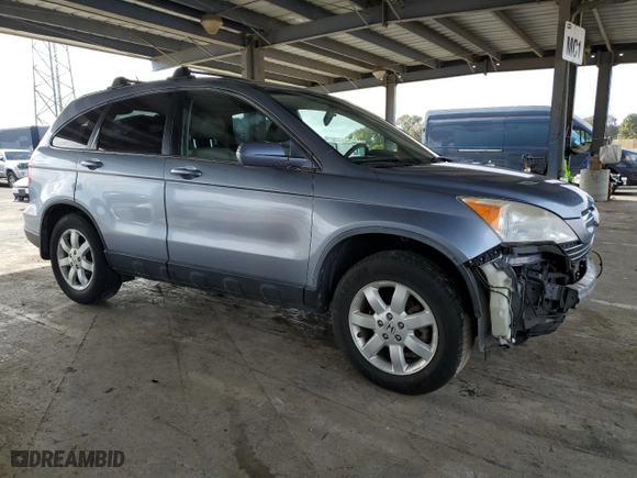 2008 Honda CR-V EX-L with VIN JHLRE38768C019175, listed as a Copart auction lot 51625445 with 132,987 mi miles and Salvage Title. Bid and sale history available at carsss.com. Image 4.