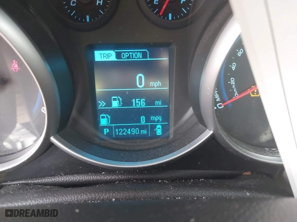 2014 Chevrolet Cruze LS with VIN 1G1PA5SH8E7464530, listed as a IAAI auction lot 41846557 with 122,490 mi miles. Bid and sale history available at carsss.com. Image 15.