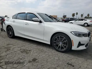 2020 BMW 3 Series 330i xDrive with VIN 3MW5R7J03L8B05948, listed as a Copart auction lot 50885545 with 90,074 mi miles and Salvage title. Bid and sale history available at DreamBid. Image 4.