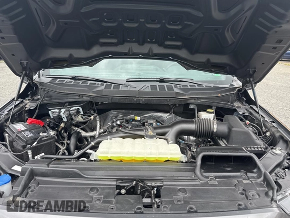 2023 Ford F-150 XL with VIN 1FTEW1CP4PKF54711, listed as a Copart auction lot 64622945 with 3,801 mi miles and Clean title. Bid and sale history available at DreamBid. Image 7.