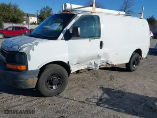 2006 Chevrolet Express Cargo Van with VIN 1GCGG25V261222987, listed as a IAAI auction lot 41738433 with 223,877 mi miles. Bid and sale history available at carsss.com. Image 17.