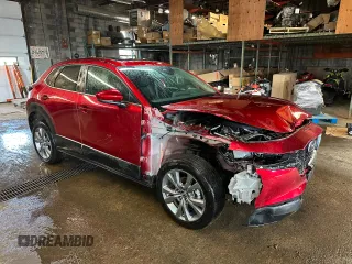 2024 Mazda CX-30 S Preferred z VIN 3MVDMBCM7RM695957, wystawiony jako Copart lot #61629925 z przebiegiem 21 752 mil mil oraz Szkoda całkowita • Salvage title. Historia ofert i sprzedaży dostępna na DreamBid. Obrazek 2.
